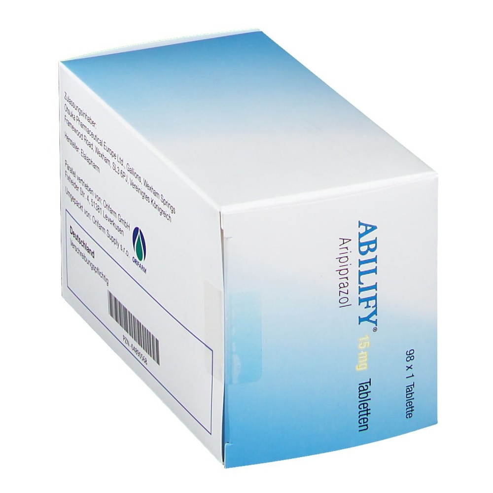 ABILIFY 15 MG COMPRIMIDOS BUCODISPERSABLES