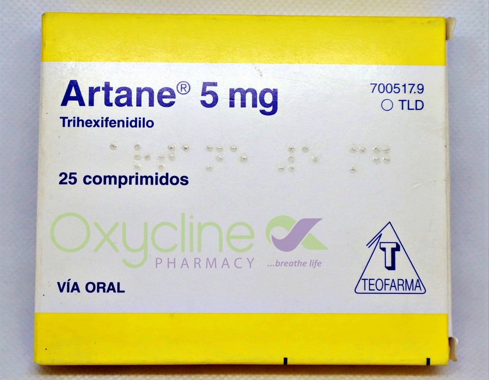 ARTANE 5 mg TABLETS