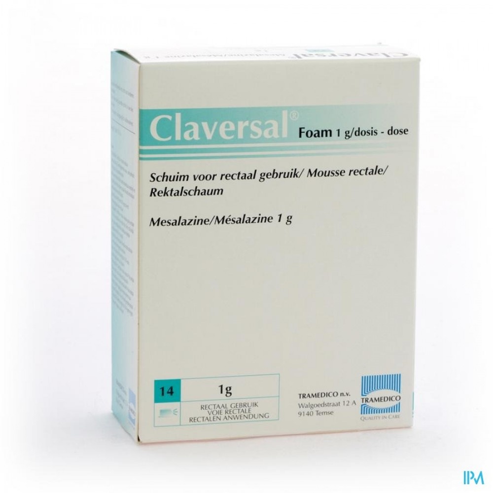 CLAVERSAL ESPUMA RECTAL (Rectal Foam)