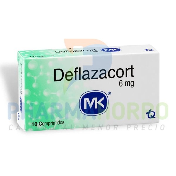 DEFLAZACORT KERN PHARMA 6 mg COMPRIMIDOS
