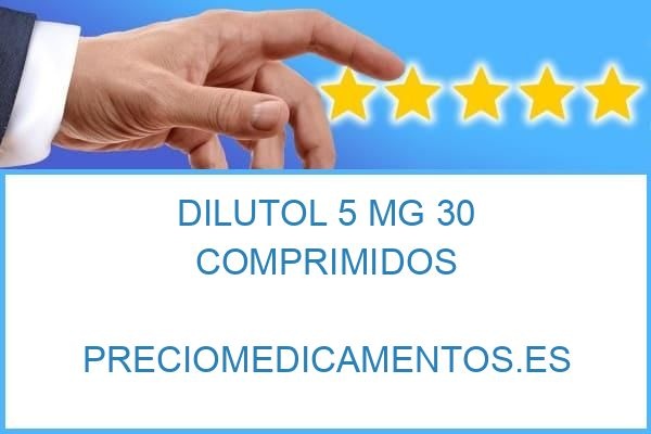 DILUTOL 5 mg COMPRIMIDOS