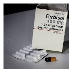 FERBISOL 100 mg GASTRO-RESISTANT CAPSULES