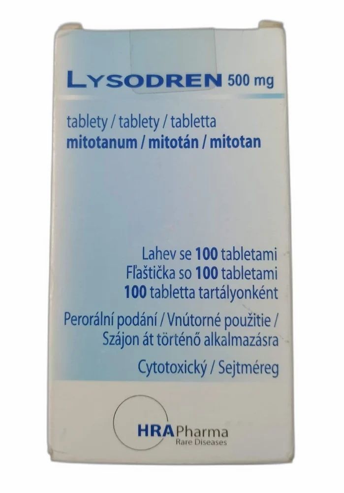 LYSODREN 500 mg TABLETKI