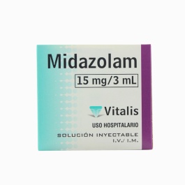 МИДАЗОЛАМ САЛА 15мг/3мл РАСТВОР ДЛЯ ИНЪЕКЦИЙ