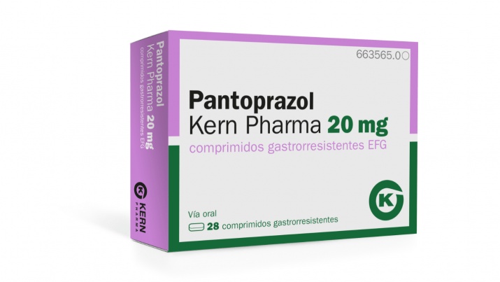 PANTOPRAZOL KERN PHARMA 20 mg GASTRO-RESISTANT TABLETS
