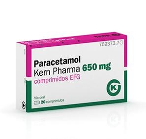 PARACETAMOL KERN PHARMA 650 mg TABLETS