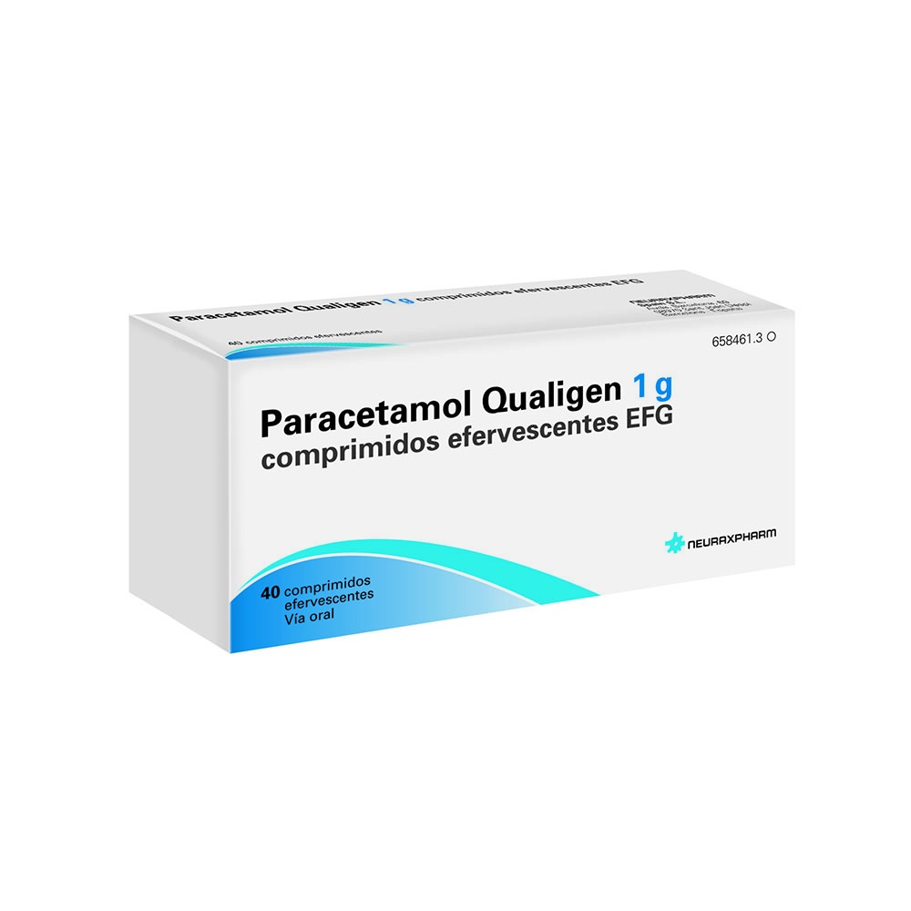 PARACETAMOL QUALIGEN 1 g TABLETS