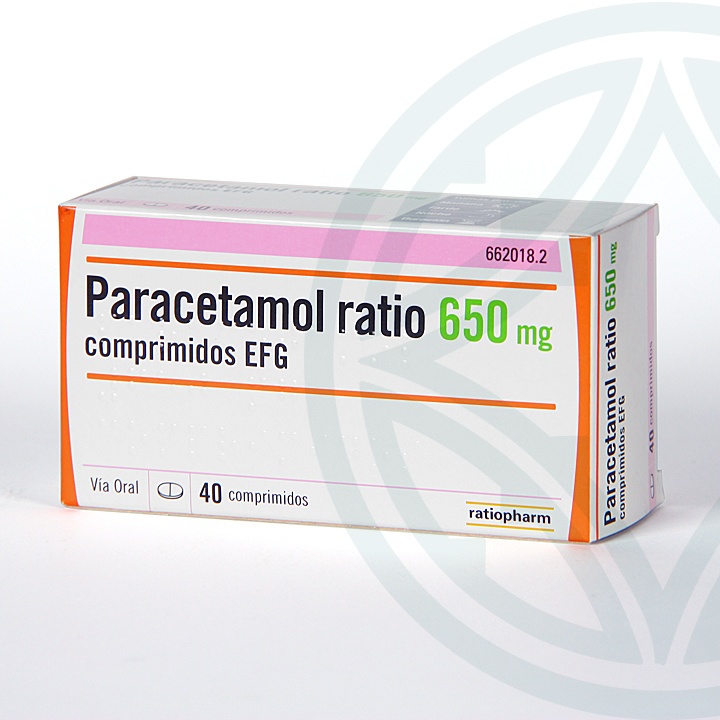 PARACETAMOL RATIO 650 mg TABLETS