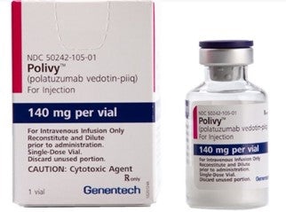 POLIVY 140 mg POWDER FOR CONCENTRATE FOR PERFUSION SOLUTION