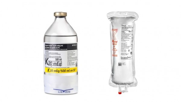 POTASSIUM KABI 0.04 mEq/mL in 0.9% SODIUM CHLORIDE SOLUTION FOR INFUSION