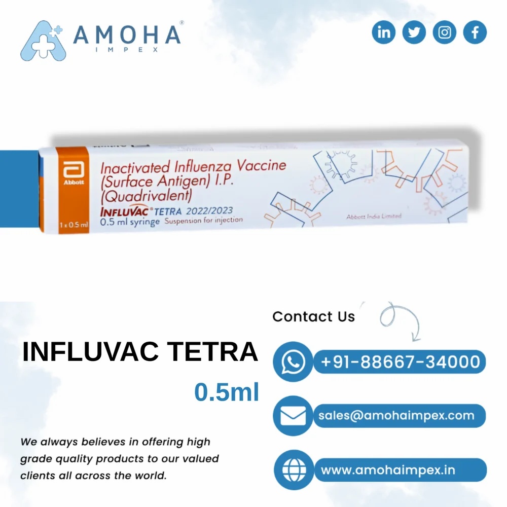 INFLUVAC SUSPENSION FOR INJECTION IN PRE-FILLED SYRINGE