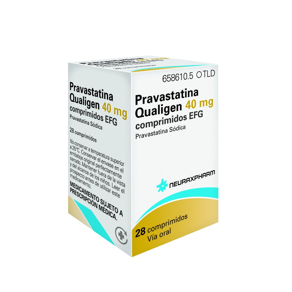 PRAVASTATIN QUALIGEN 40 mg TABLETS