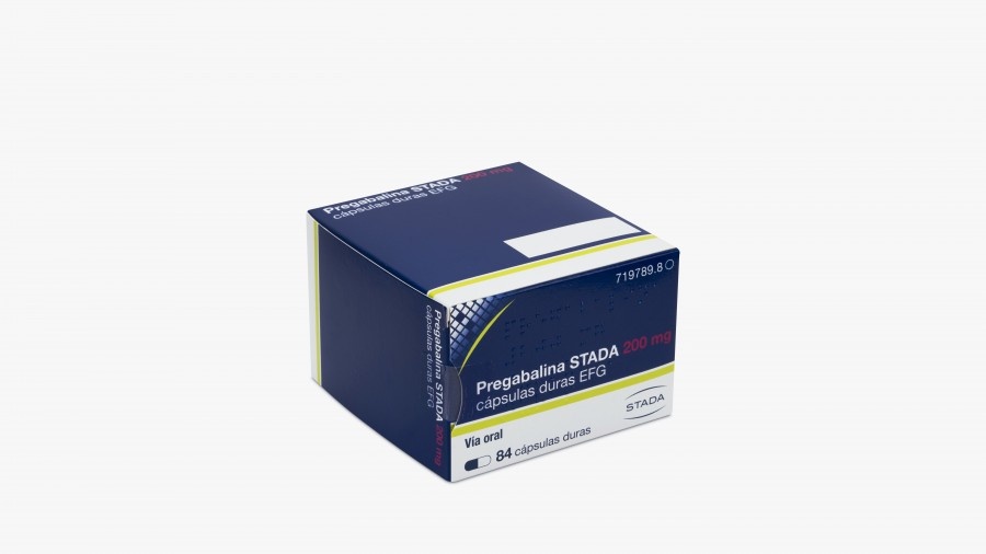 PREGABALIN TAD 200 mg HARD CAPSULES