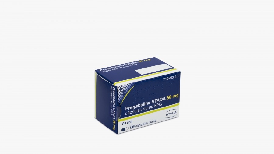 PREGABALIN TAD 50 mg HARD CAPSULES