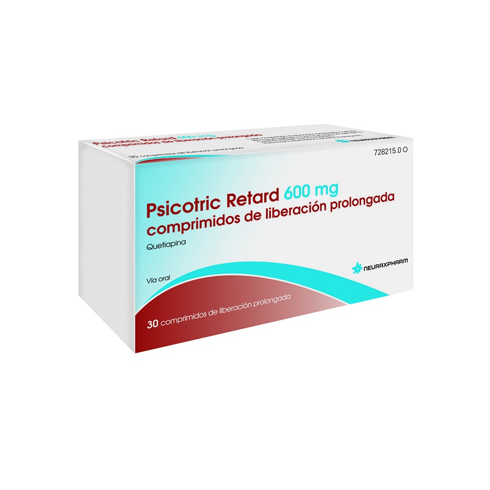 PSICOTRIC RETARD 600 mg PROLONGED-RELEASE TABLETS
