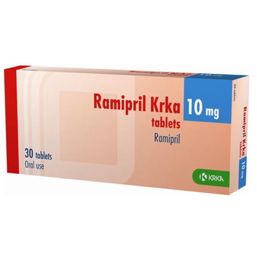 RAMIPRIL KRKA 10 mg TABLETS