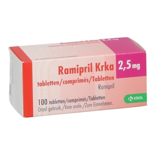 RAMIPRIL KRKA 2.5 mg TABLETS
