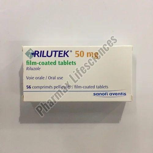 RILUTEK 50 mg FILM-COATED TABLETS