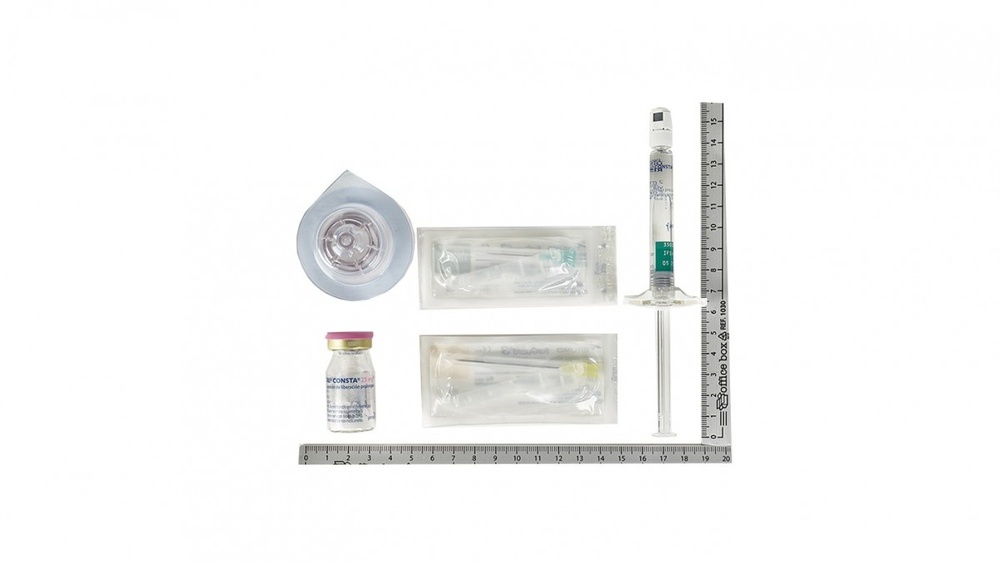 RISPERIDONE TEVA 50 mg POWDER AND SOLVENT FOR PROLONGED-RELEASE INJECTABLE SUSPENSION