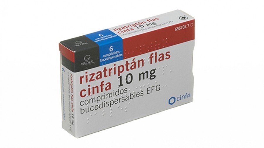 RIZATRIPTAN FLAS PENSA 10 mg ORALLY DISINTEGRATING TABLETS
