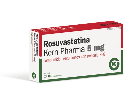 ROSUVASTATIN KERN PHARMA 5 mg FILM-COATED TABLETS