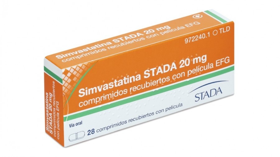 SIMVASTATINA ALTER 20 mg COMPRIMIDOS REVESTIDOS POR PELÍCULA