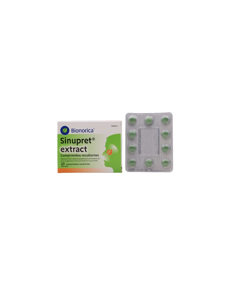 SINUPRET EXTRACT COMPRIMIDOS RECUBIERTOS