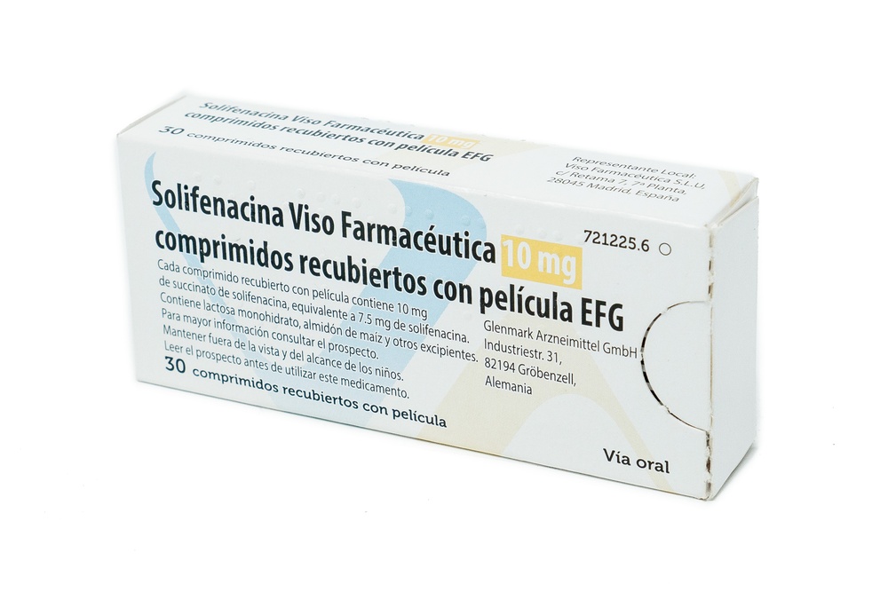 SOLIFENACINA VIVANTA 10 mg COMPRIMIDOS REVESTIDOS POR PELÍCULA