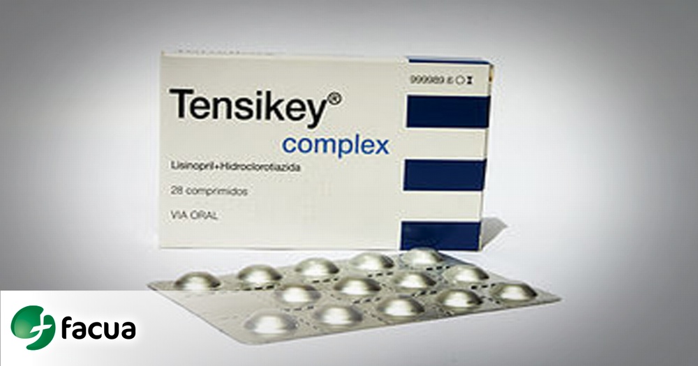 TENSIKEY COMPLEX 20 mg/12.5 mg COMPRIMIDOS