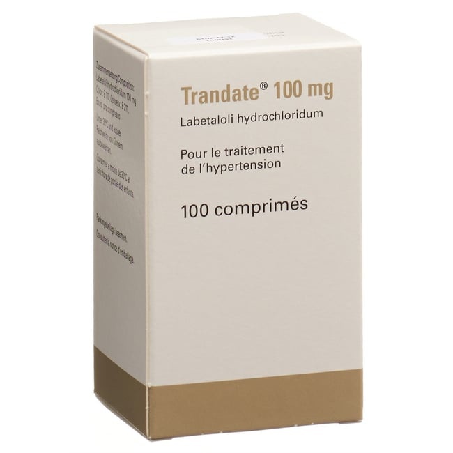 TRANDATE 100 mg FILM-COATED TABLETS