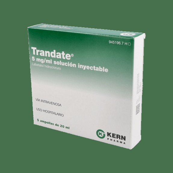 TRANDATE 5 mg/ml INJECTABLE SOLUTION
