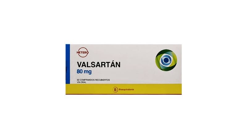 VALSARTAN TEVA-RATIOPHARM 80 mg COMPRIMIDOS REVESTIDOS POR PELÍCULA