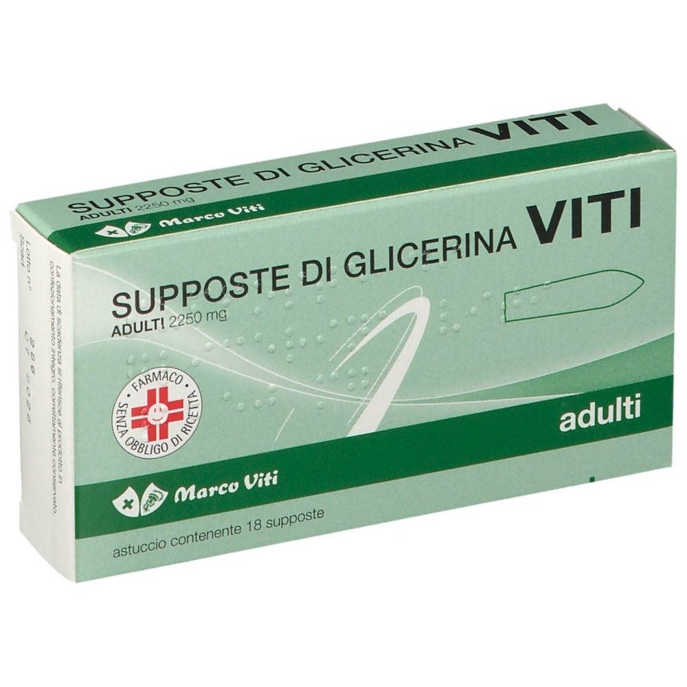 SUPPOSTE DI GLICERINA VITI