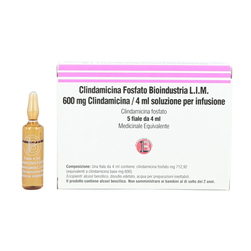 clindamicina-fosfato-bioindustria-lim-soluzione-per-infusione-600-mg-4-ml
