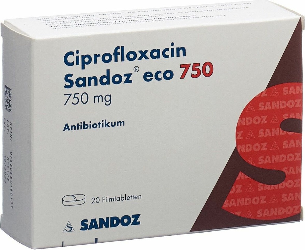 CIPROFLOXACINA SANDOZ