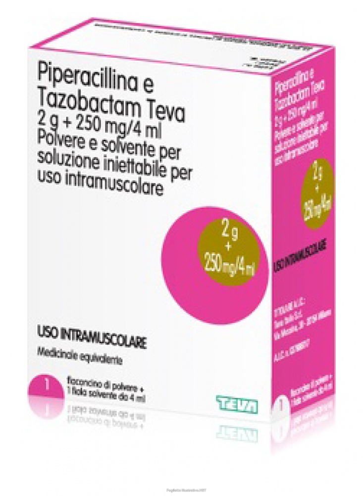 PIPERACILLINA E TAZOBACTAM TEVA