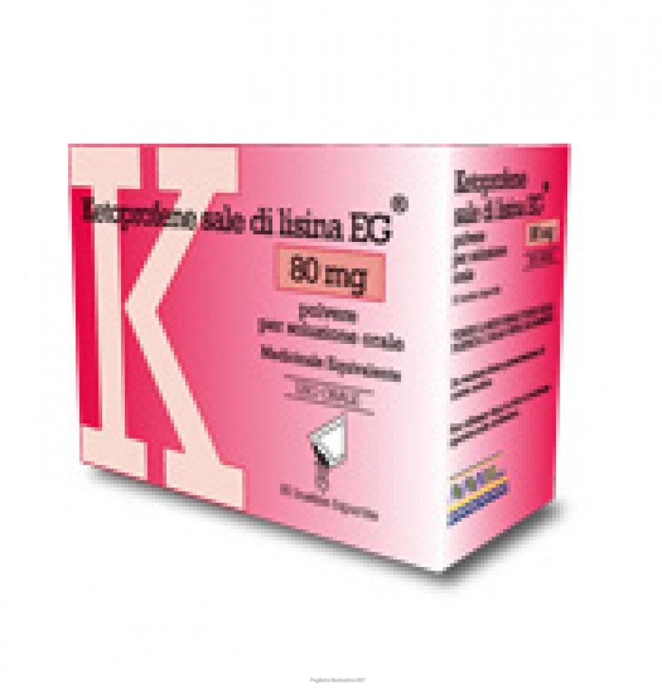 KETOPROFENE SALE DI LISINA EG