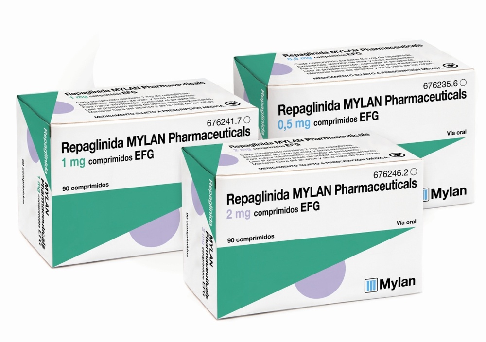 REPAGLINIDE MYLAN GENERICS