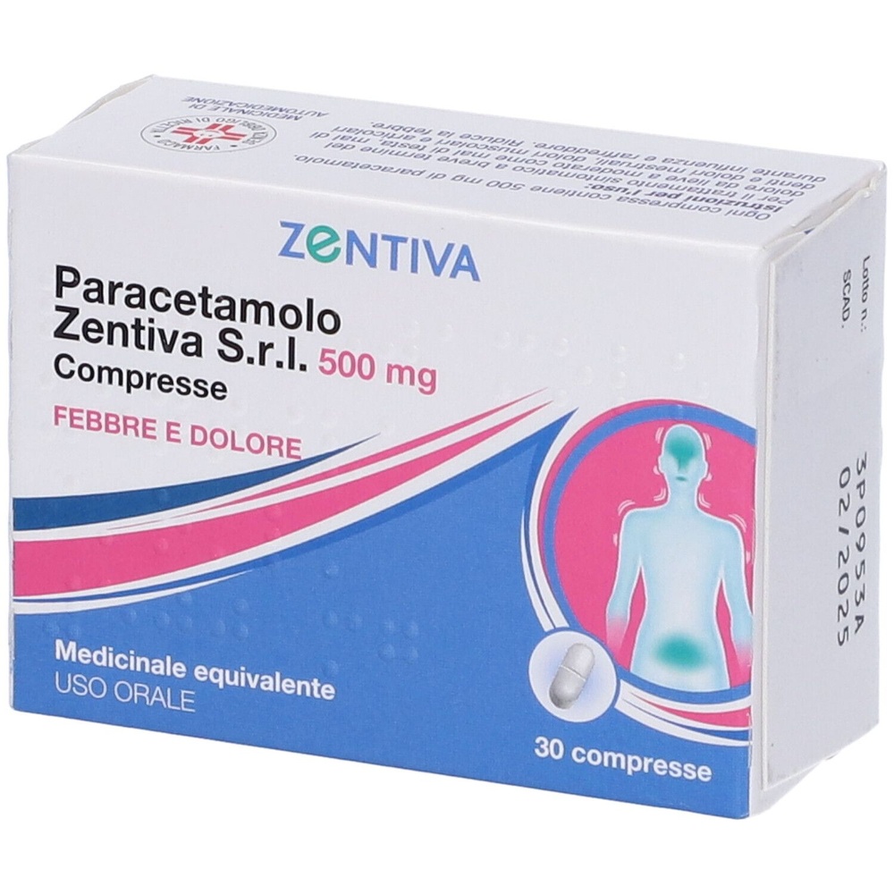 PARACETAMOLO ZENTIVA GENERICS