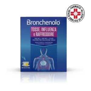 BRONCHENOLO TOSSE, INFLUENZA E RAFFREDDORE
