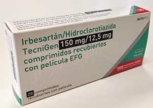 IRBESARTAN E IDROCLOROTIAZIDE TECNIGEN