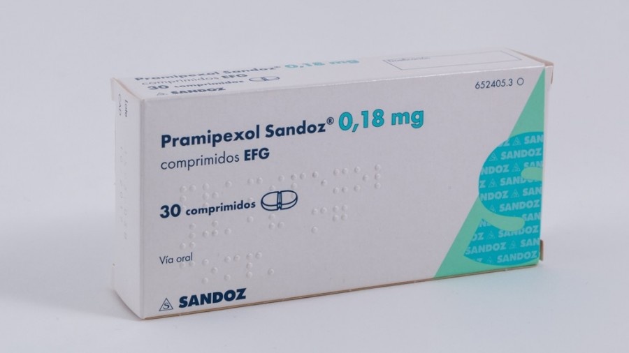 PRAMIPEXOLO SANDOZ A/S