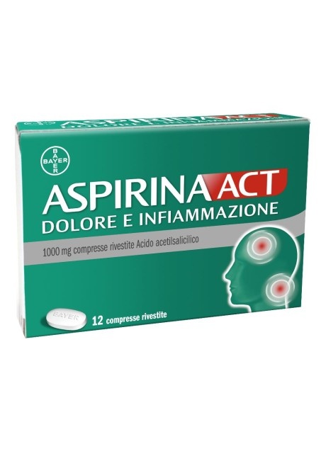 ASPIRINAACT DOLORE E INFIAMMAZIONE