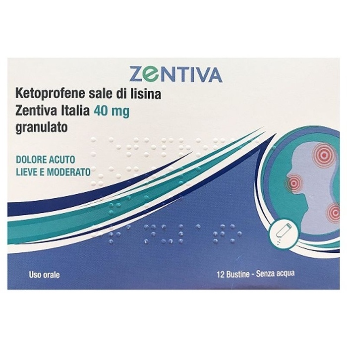KETOPROFENE SALE DI LISINA ZENTIVA ITALIA
