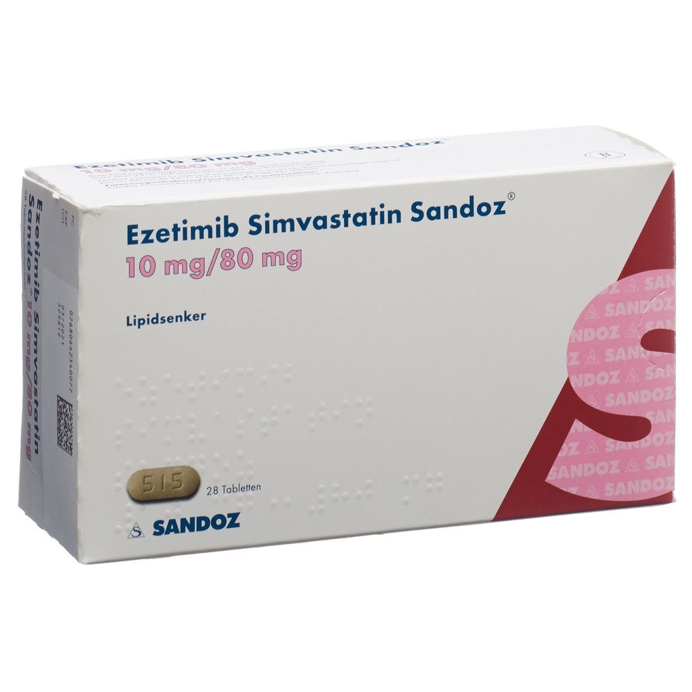 EZETIMIBE E SIMVASTATINA SANDOZ