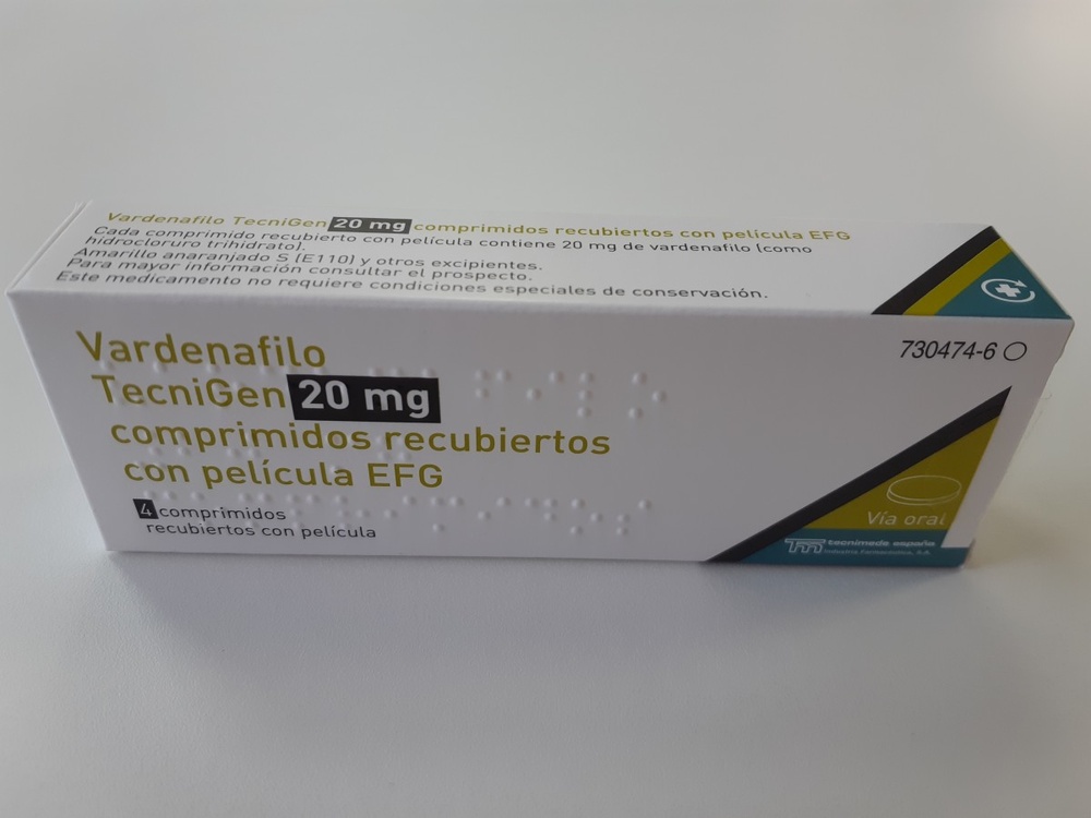 VARDENAFIL TECNIGEN