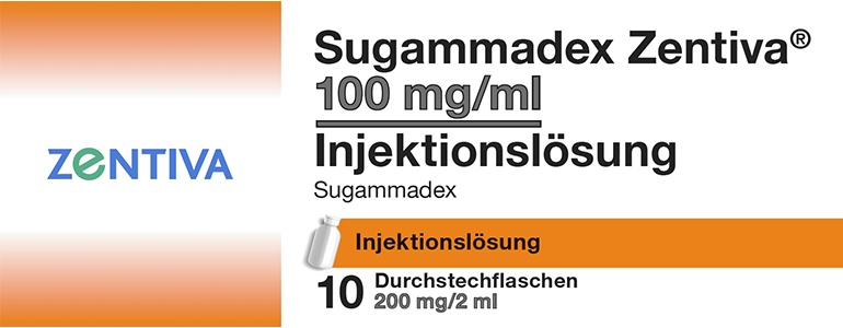 SUGAMMADEX ZENTIVA