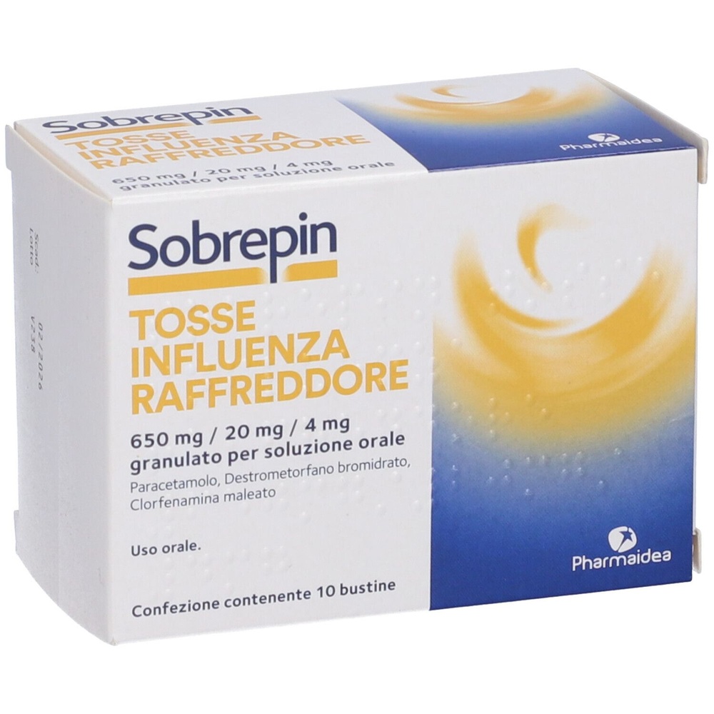 SOBREPIN TOSSE INFLUENZA RAFFREDDORE