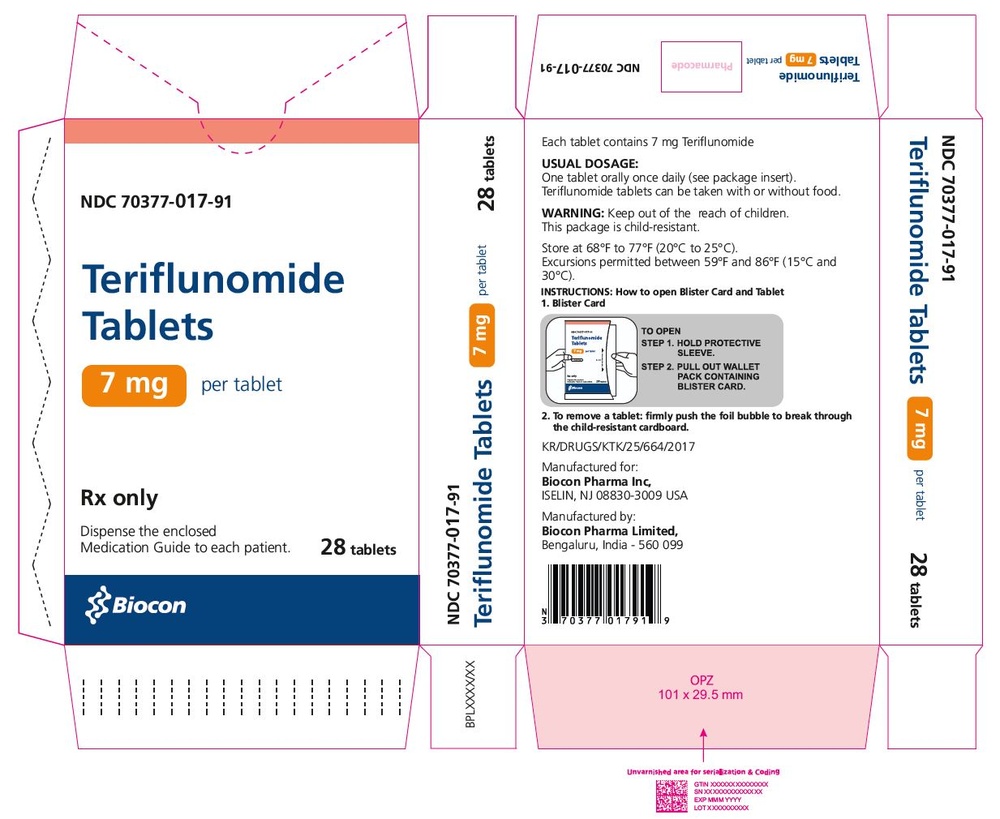 TERIFLUNOMIDE VIATRIS PHARMA
