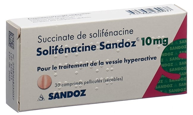 SOLIFENACINA SANDOZ